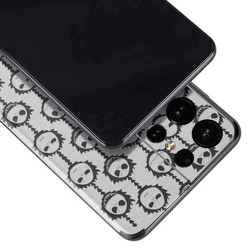 Disney The Nightmare Before Christmas Jack Skellington Face Expressions pattern Galaxy S21 Ultra 5G Skin