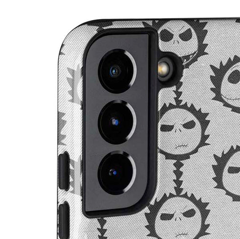 Disney The Nightmare Before Christmas Jack Skellington Face Expressions pattern Galaxy S22 Plus Pro Case