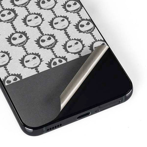 Disney The Nightmare Before Christmas Jack Skellington Face Expressions pattern Galaxy S22 Plus Skin