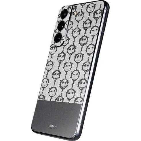 Disney The Nightmare Before Christmas Jack Skellington Face Expressions pattern Galaxy S22 Skin