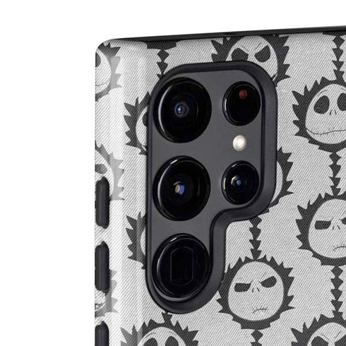 Disney The Nightmare Before Christmas Jack Skellington Face Expressions pattern Galaxy S22 Ultra Pro Case