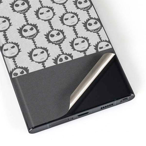 Disney The Nightmare Before Christmas Jack Skellington Face Expressions pattern Galaxy S22 Ultra Skin