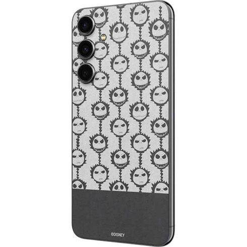 Disney The Nightmare Before Christmas Jack Skellington Face Expressions pattern Galaxy S23 FE Skin