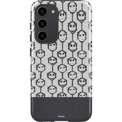 Disney The Nightmare Before Christmas Jack Skellington Face Expressions pattern Galaxy S23 Plus Pro Case