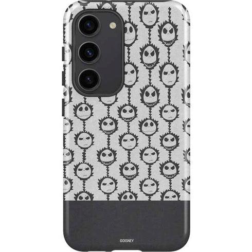 Disney The Nightmare Before Christmas Jack Skellington Face Expressions pattern Galaxy S23 Pro Case
