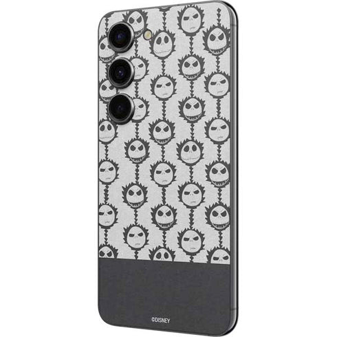 Disney The Nightmare Before Christmas Jack Skellington Face Expressions pattern Galaxy S23 Skin