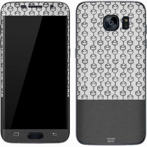 Disney The Nightmare Before Christmas Jack Skellington Face Expressions pattern Galaxy S7 Skin