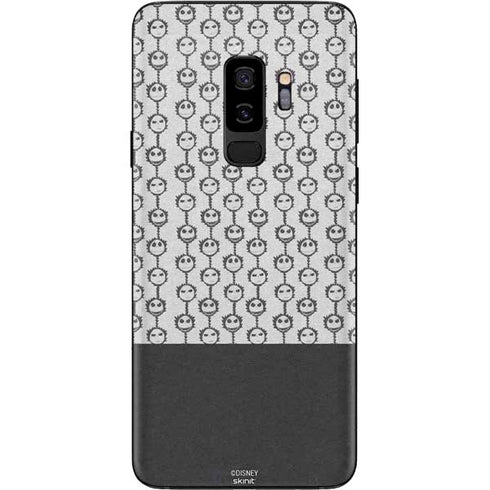 Disney The Nightmare Before Christmas Jack Skellington Face Expressions pattern Galaxy S9 Plus Skin