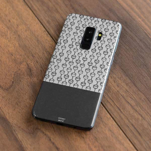 Disney The Nightmare Before Christmas Jack Skellington Face Expressions pattern Galaxy S9 Plus Skin