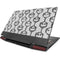 Disney The Nightmare Before Christmas Jack Skellington Face Expressions pattern Lenovo IdeaPad Skin