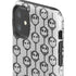 Disney The Nightmare Before Christmas Jack Skellington Face Expressions pattern iPhone 11 Impact Case