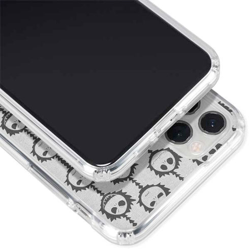 Disney The Nightmare Before Christmas Jack Skellington Face Expressions pattern iPhone 11 Pro Clear Case