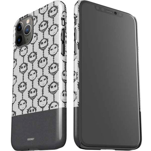 Disney The Nightmare Before Christmas Jack Skellington Face Expressions pattern iPhone 11 Pro Lite Case
