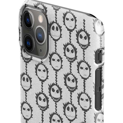 Disney The Nightmare Before Christmas Jack Skellington Face Expressions pattern iPhone 11 Pro Max Lite Case