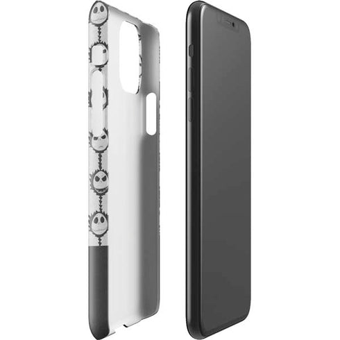 Disney The Nightmare Before Christmas Jack Skellington Face Expressions pattern iPhone 11 Pro Max Lite Case