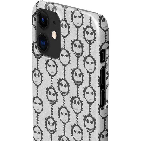 Disney The Nightmare Before Christmas Jack Skellington Face Expressions pattern iPhone 12 Mini Lite Case