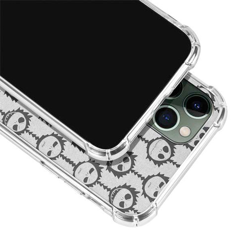 Disney The Nightmare Before Christmas Jack Skellington Face Expressions pattern iPhone 12 Pro Clear Case