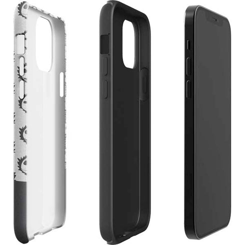 Disney The Nightmare Before Christmas Jack Skellington Face Expressions pattern iPhone 12 Pro Impact Case