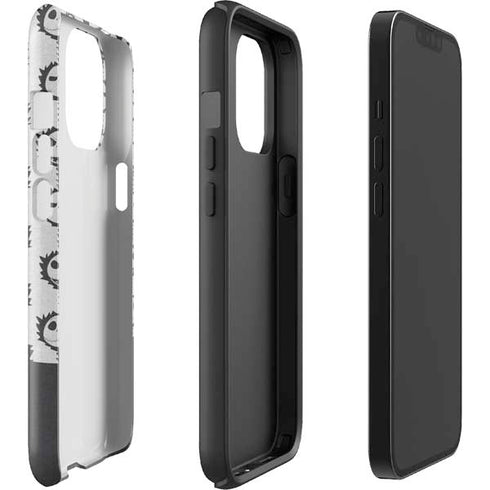 Disney The Nightmare Before Christmas Jack Skellington Face Expressions pattern iPhone 13 Pro Max Impact Case
