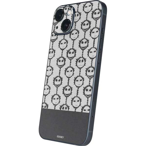 Disney The Nightmare Before Christmas Jack Skellington Face Expressions pattern iPhone 13 Skin