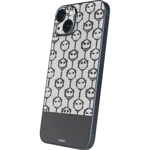 Disney The Nightmare Before Christmas Jack Skellington Face Expressions pattern iPhone 14 Plus Skin