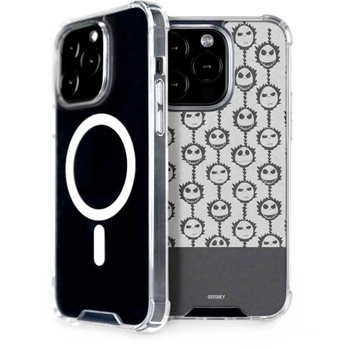 Disney The Nightmare Before Christmas Jack Skellington Face Expressions pattern iPhone 14 Pro MagSafe Case
