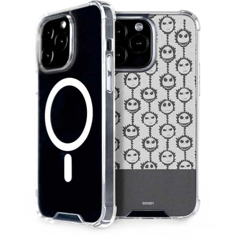 Disney The Nightmare Before Christmas Jack Skellington Face Expressions pattern iPhone 15 Pro Max MagSafe Case