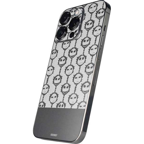 Disney The Nightmare Before Christmas Jack Skellington Face Expressions pattern iPhone 14 Pro Skin