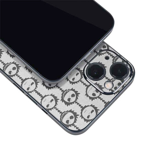 Disney The Nightmare Before Christmas Jack Skellington Face Expressions pattern iPhone 14 Skin