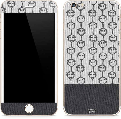 Disney The Nightmare Before Christmas Jack Skellington Face Expressions pattern iPhone 6/6s Plus Skin