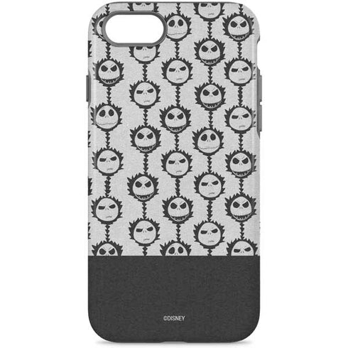 Disney The Nightmare Before Christmas Jack Skellington Face Expressions pattern iPhone 7 Pro Case