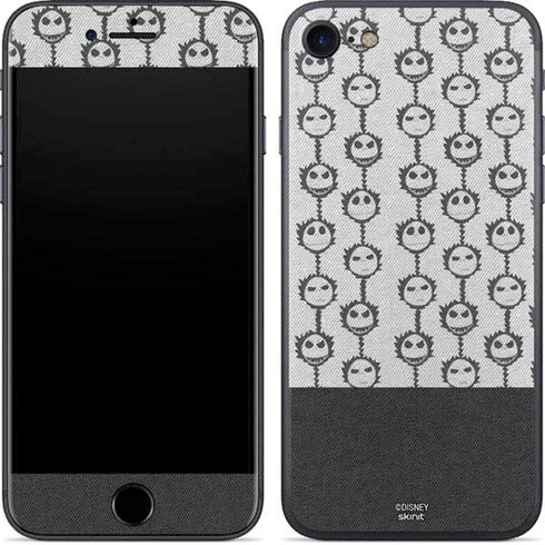 Disney The Nightmare Before Christmas Jack Skellington Face Expressions pattern iPhone 7 Skin