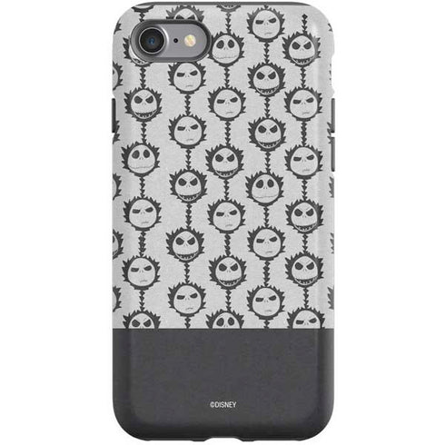 Disney The Nightmare Before Christmas Jack Skellington Face Expressions pattern iPhone SE (2nd & 3rd Gen) Pro Case