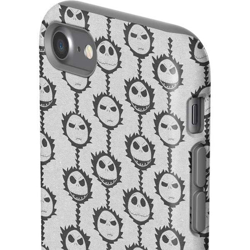 Disney The Nightmare Before Christmas Jack Skellington Face Expressions pattern iPhone SE (2nd & 3rd Gen) Pro Case