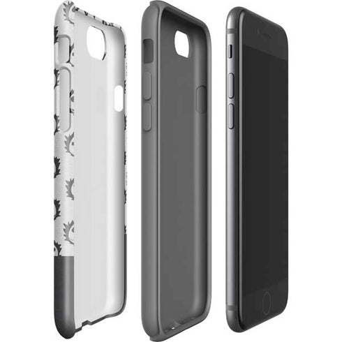 Disney The Nightmare Before Christmas Jack Skellington Face Expressions pattern iPhone SE (2nd & 3rd Gen) Pro Case