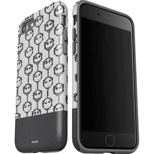 Disney The Nightmare Before Christmas Jack Skellington Face Expressions pattern iPhone SE (2nd & 3rd Gen) Pro Case