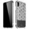 Disney The Nightmare Before Christmas Jack Skellington Face Expressions pattern iPhone XR Clear Case