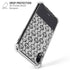Disney The Nightmare Before Christmas Jack Skellington Face Expressions pattern iPhone XR Clear Case