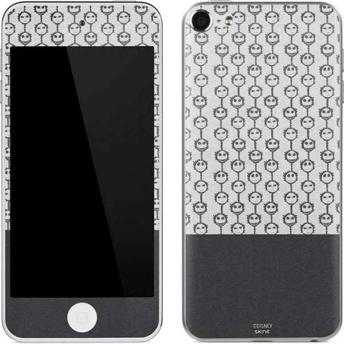 Disney The Nightmare Before Christmas Jack Skellington Face Expressions pattern Apple iPod Skin