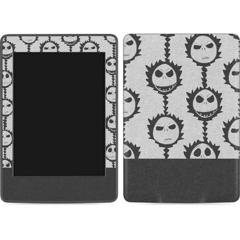 Disney The Nightmare Before Christmas Jack Skellington Face Expressions pattern Amazon Kindle Skin