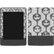 Disney The Nightmare Before Christmas Jack Skellington Face Expressions pattern Amazon Kindle Skin