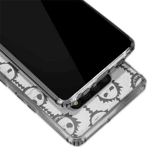 Disney The Nightmare Before Christmas Jack Skellington Face Expressions pattern LG Stylo 6 Clear Case