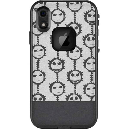 Disney The Nightmare Before Christmas Jack Skellington Face Expressions pattern LifeProof Fre iPhone Skin