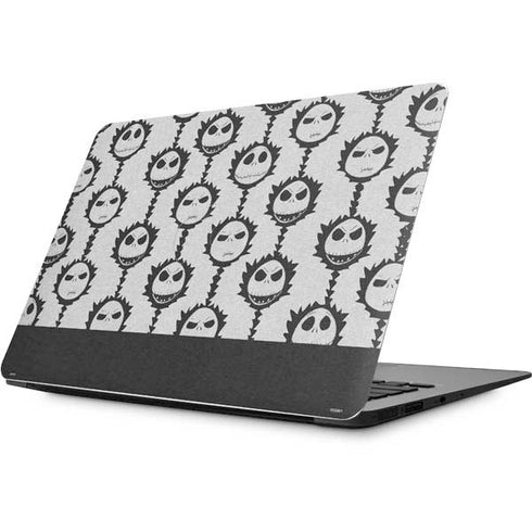 Disney The Nightmare Before Christmas Jack Skellington Face Expressions pattern Apple MacBook Skin