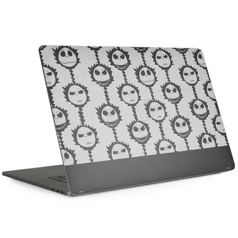 Disney The Nightmare Before Christmas Jack Skellington Face Expressions pattern Apple MacBook Pro 15-inch Skin