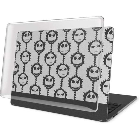 Disney The Nightmare Before Christmas Jack Skellington Face Expressions pattern MacBook Pro 15in (2016-19) Case plus Skin