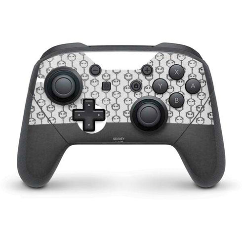 Disney The Nightmare Before Christmas Jack Skellington Face Expressions pattern Nintendo Switch Pro Controller Skin