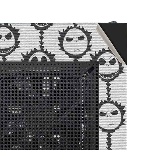 Disney The Nightmare Before Christmas Jack Skellington Face Expressions pattern NZXT H510 Compact ATX Mid-Tower Case Skin