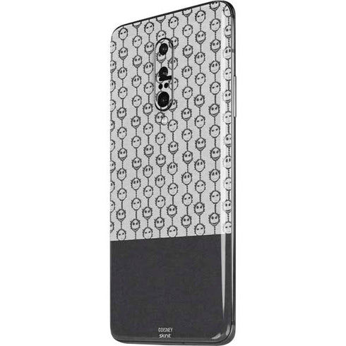 Disney The Nightmare Before Christmas Jack Skellington Face Expressions pattern OnePlus 7 Pro Skin