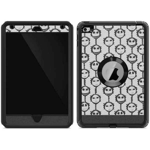 Disney The Nightmare Before Christmas Jack Skellington Face Expressions pattern Otterbox Defender iPad Skin